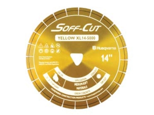 BLADE, DIAMOND, 14" SOFF-CUT, XL14-5000, 542756116