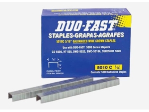 STAPLES, 5/16", DUO-FAST 5010C, 20BX/CS