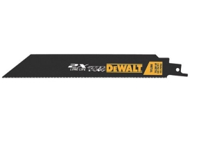 BLADE, RECIPROCATING, 8", 14/18TPI, 2X, DEWALT DWA4188
