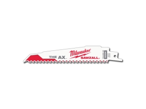 BLADE, SAWZALL, 6", 5TPI, WOOD, AX 48-00-5021, 5PK
