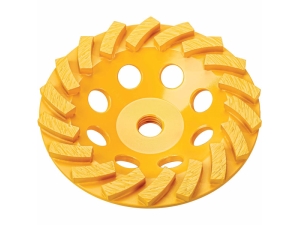 CUP WHEEL, DIAMOND, 5", DW4777T
