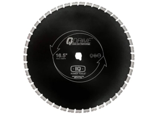 BLADE, DIAMOND, IQ, MASONRY, 16.5",MASQX16-125-QD-KP