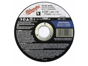 WHEEL, CUTOFF, 4-1/2"X.045"X7/8" MW 49-94-4505