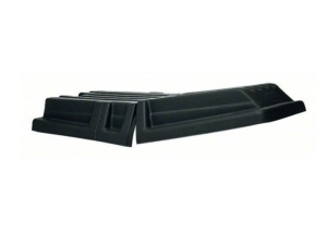 LID, TRASH CART, 1/2YD, RUBBERMAID #FG130700BLA #1D654