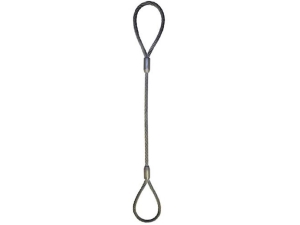 SLING, WIRE ROPE, CHOKER, 1/2" X 4'