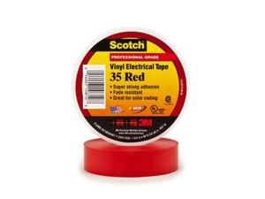 TAPE, ELECTRICAL, RED (OSHA) 3 /4" X 60'
