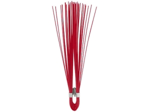 WHISKER, MARKING, 6" RED STAKE CHASER, 25/BUN, 1000/BX