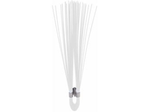 WHISKER, MARKING, 6" WHITE STAKE CHASER, 25/BUN, 1000/BX