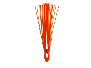 WHISKER, MARKING, 6" ORANGE STAKE CHASER, 25/BUN, 1000/BX