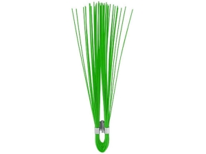 WHISKER, MARKING, 6" GREEN, 25/BUN, 1000/BX