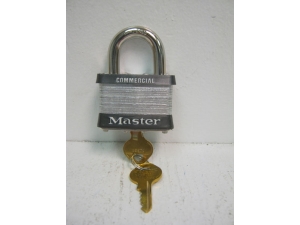 PADLOCK, MASTER #5 (JE DUNN KEY) 5KA-RSV-1C351