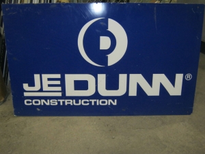 SIGN, JE DUNN, 3X5