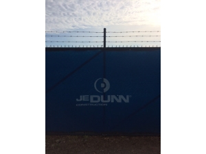 WINDSCREEN, JED BLUE, 5'8" x 50' ROLL LOGOED