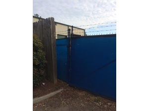 WINDSCREEN, 5'8" X 50', NON-LOGOED, BLUE