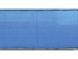 WINDSCREEN, BLUE, NON-LOGOED, 5'X6', FOR WATER BARRIERS