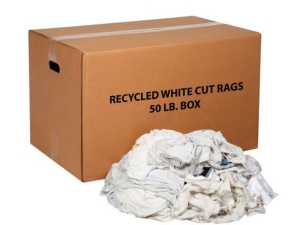RAGS, 50LB BOX J2W-50, 12CS/PALLET