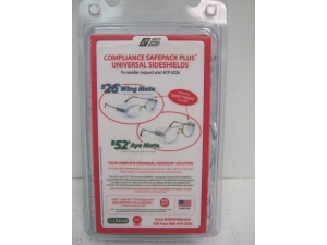 SIDE SHIELDS, CLEAR, UNIVERSAL, PIP 252-FX-0001