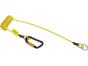 HOOK2QUICK RING COIL TETHER WITH TAIL, 2LBS, #1500065