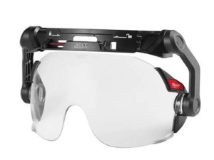 VISOR, CLEAR, BOLT 48-73-1411, FOR SAFETY HELMETS