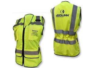 VEST, SAFETY, JE DUNN, HIGH VIZ, WOMEN, RADSV59W, S