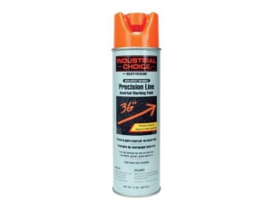 PAINT, SPRAY CAN, INVERTED ORANGE, SOLVENT BASED, 12EA/C