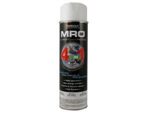 PAINT, SPRAY CAN, WHITE, FLAT, MRO VOC 24412
